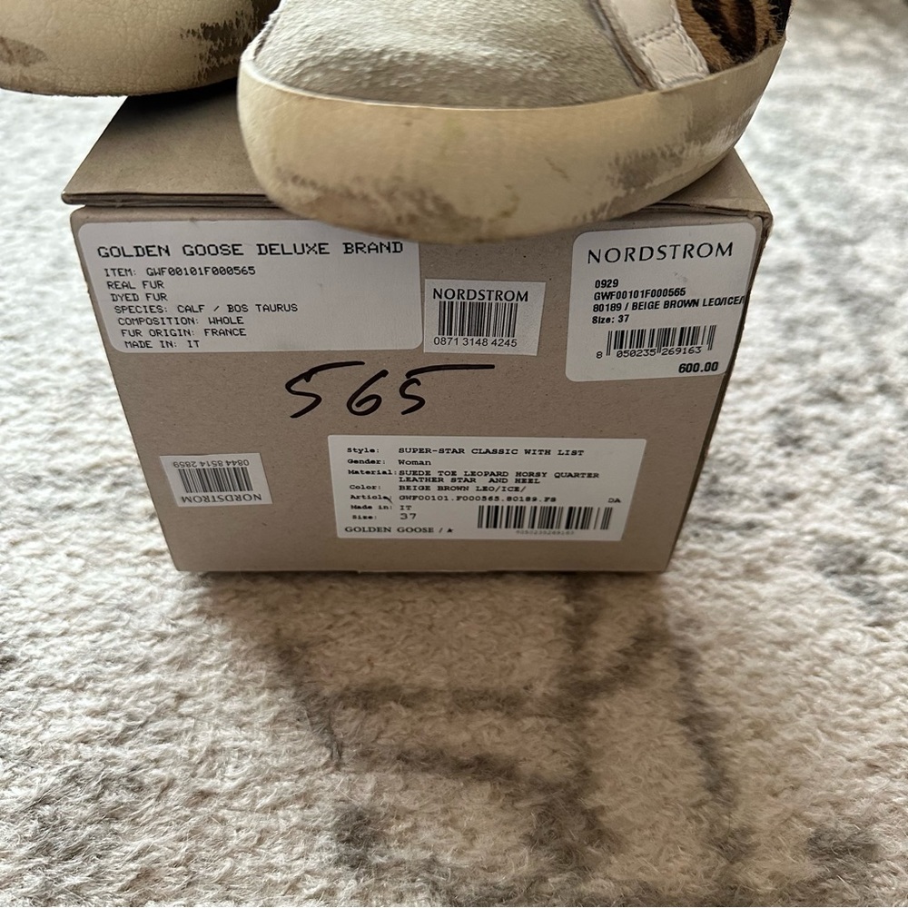 Golden Goose Superstar low-top sneaker in leopard - Picture 2 of 10